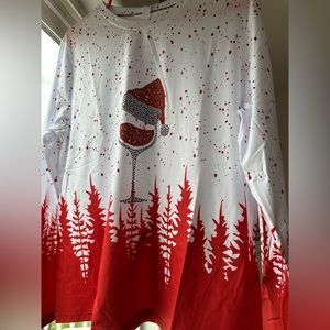 Women’s XL Christmas Long Sleeve Shirt